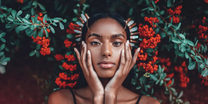 Editorial portrait session